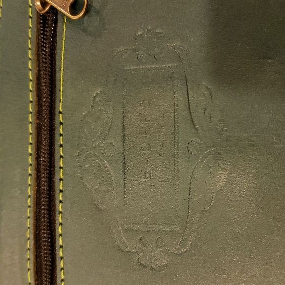 Leaders hand tooled leather crossbody - Picture 3 of 4